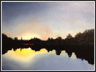Smith Lake Sunset 3
Wash Park, Denver
oil on canvas - SOLD 🔴